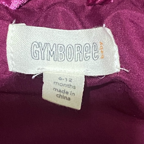 Gymboree Puffer Jacket velvet baby girl - Picture 4 of 5